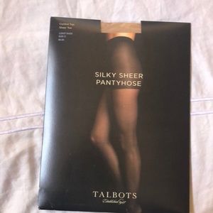 Talbots sheer pantyhose